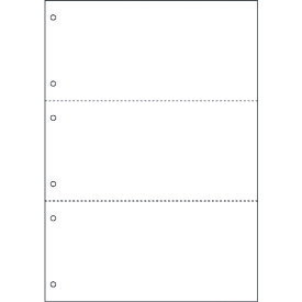 ヒサゴ　マルチプリンタ帳票　B　4　白紙　3面　6穴 （品番:BP2071Z）（注番2146695）・（法人・事業所限定,直送元）