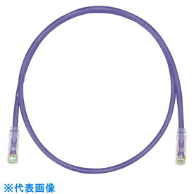 パンドウイット　LANケーブル　CAT6　プロ仕様　15m　紫　UTPSP15MVLY （品番:UTPSP15MVLY）（注番2176451）