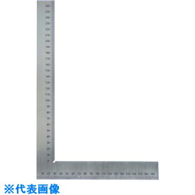 SK　目盛付平形スコヤ　1000mm （品番:E-1000）（注番2375050）・（法人・事業所限定,直送元）