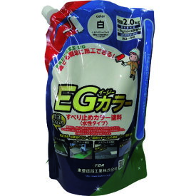 東亜道路工業　水性すべり止め塗料　EGカラー　白 《12袋入》〔品番:EG801〕[2542351×12]「法人・事業所限定,直送元」