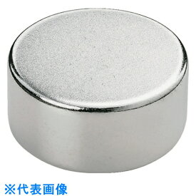 TRUSCO　ネオジム磁石　丸形　外径6mmX厚み1mm　1個入 （品番:TN6-T1R-1P）（注番2570925）