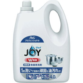 P＆G　【大容量】ジョイW除菌　食器用洗剤　業務用　詰め替え　4L　P＆Gプロフェッショナル （品番:493123）（注番2698351）