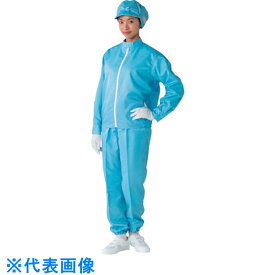 TriApex　TriApex　クリーンスーツ上衣　FD201C　ブルー　M （品番:FD201C-02-M）（注番3515264）・（送料別途見積り,法人・事業所限定,取寄）