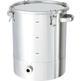 日東　片テーパー型密閉容器目盛付　クリップ式　80L （品番:KTT-CTH-M-47） （注番3641090）・ （法人・事業所限定,直送元）