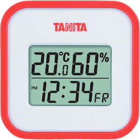 TANITA　デジタル温湿度計　TT－558オレンジ （品番:TT-558OR）（注番4054189）