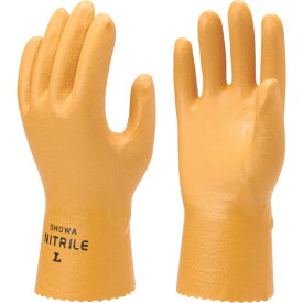 ショーワ　ニトリルゴム手袋　NO770水産ニトローブ　イエロー　Lサイズ （品番:NO770-L）（注番4092627）