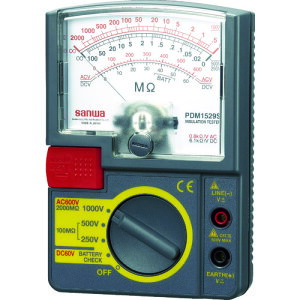 SANWA@AiO≏Rv@1000V^500V^250V ii:PDM1529Sji4239679j
