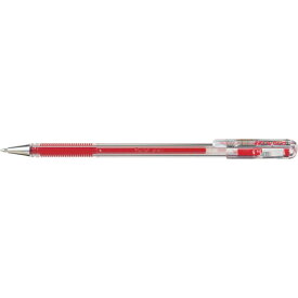 ペンテル　水性ゲルインキボールペン　ハイブリッド　グリップ　赤　EK105 （品番:EK105-GB）（注番4537660）