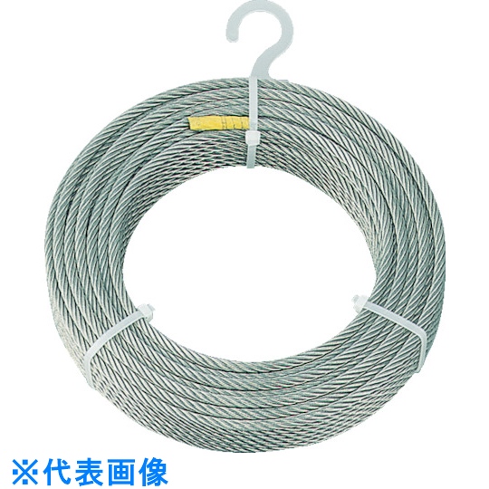 トラスコ中山 ワイヤロープ ＴＲＵＳＣＯ ステンレスワイヤロープ 安い 激安 プチプラ 高品質 〔品番:CWS-5S20〕 おすすめ特集 4891465 Φ５．０ｍｍＸ２０ｍ 代引き不可