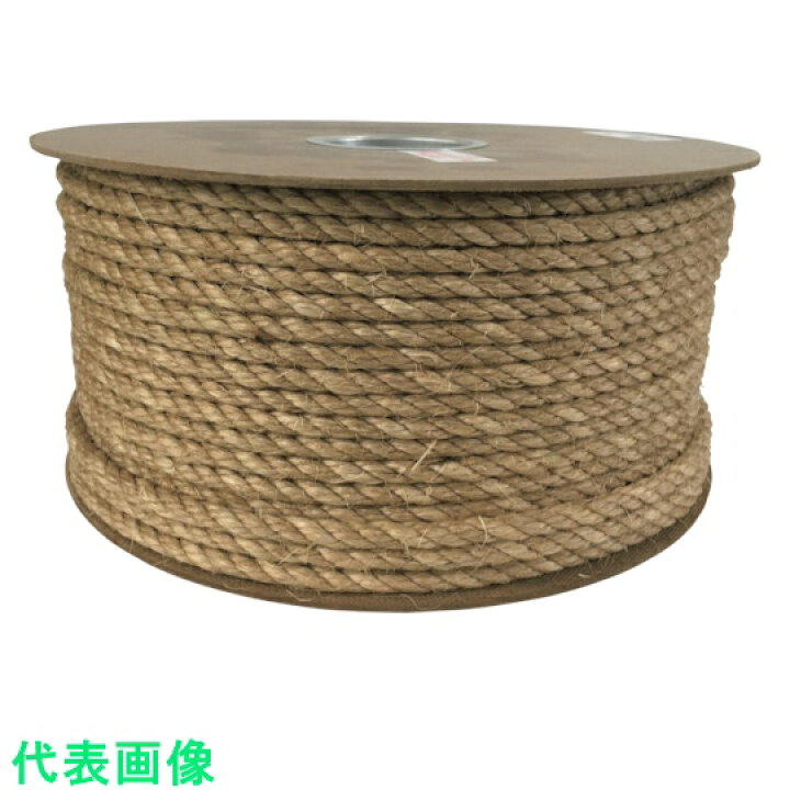 楽天市場】ユタカメイク マニラロープドラム巻 9φ×150m （品番 