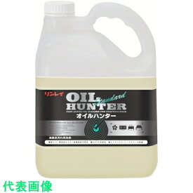 リンレイ　油脂汚れ用洗剤　オイルハンター（スタンダード）4L　エコボトル （品番:711014）（注番7590041）