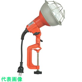ハタヤ　防雨型作業灯　リフレクターランプ200W　100V電線5m　バイス付 （品番:RG-205）（注番8513902）・（送料別途見積り,法人・事業所限定,取寄）