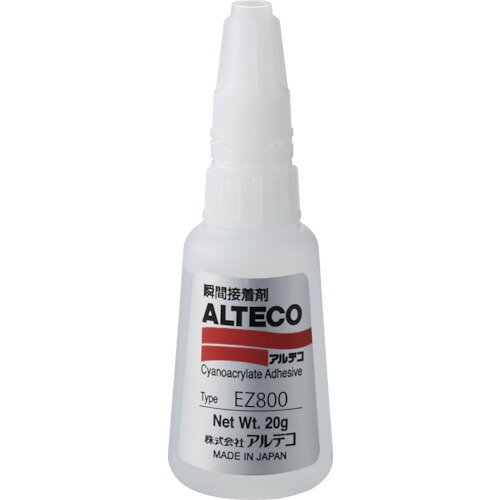 アルテコ　工業用　瞬間接着剤　ＥＺ８００　２０ｇ　（速硬化タイプ） （品番:EZ800-20G）（注番8552854）
