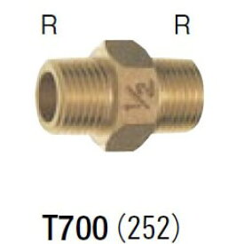 SANEI　品番：T700-30　ニップル　サンエイ・三栄水栓製作所