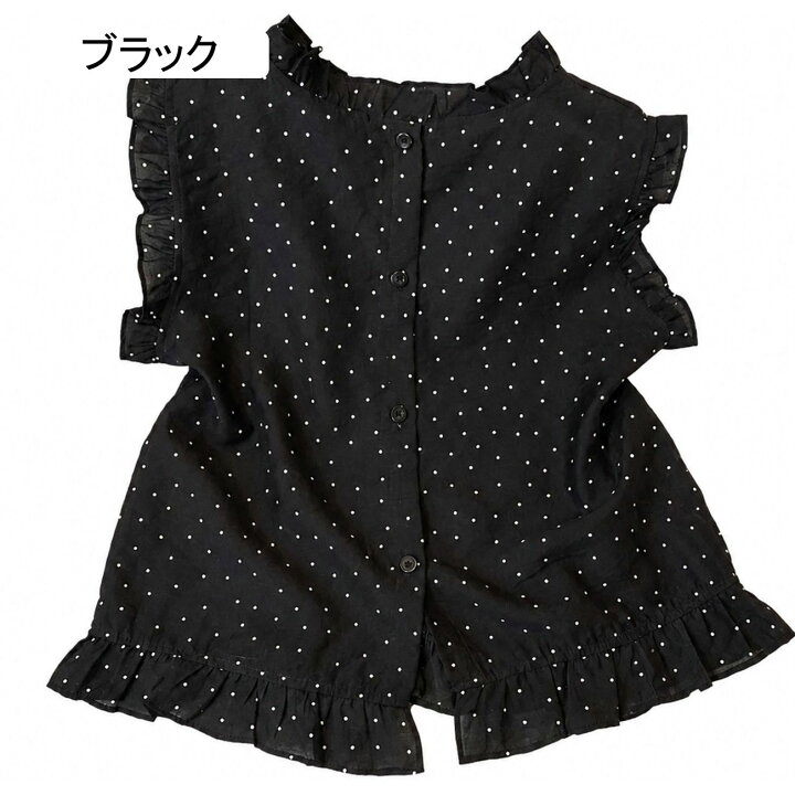 楽天市場】【ドット柄シフォン】ブラウス レディース ノースリーブ