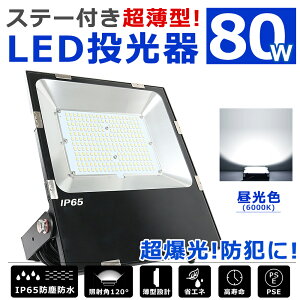 LED  80W 16000lmPx LED F 6000K ^ Lp120x IP65 hoh OƖ 5mR[ht ledCg Ŕ W Ɠ H hЃObY ً}Ɩ [NCg Ǌ|Ɩ 