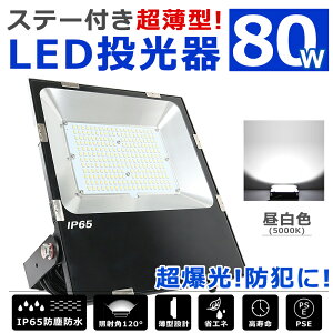 LED  80W 16000lmPx LED F 5000K ^ Lp120x IP65 hoh OƖ 5mR[ht ledCg Ŕ W Ɠ H hЃObY ً}Ɩ [NCg Ǌ|Ɩ 