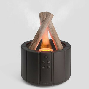 加湿器 卓上 アロマディフューザー 卓上アロマ加湿器 エッセンシャルオイルディフューザー 炎アロマディフューザー 静音 自動オフ保護機能 火炎加湿器 アロマランプ 250ml 家庭 オフィス ヨ
