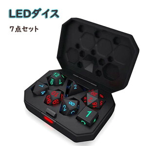 y7_Zbgzʑ̃_CX Cg_CX D10TCR 10ʃ_CX CgAbvDND_CXAVFCNLED_CX̐FςLL USB|[g[d DND/TRPG/MTGȂǃe[uQ[p 7_Zb