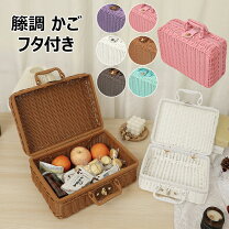 楽天市場】持ち手 蓋つきかご収納の通販