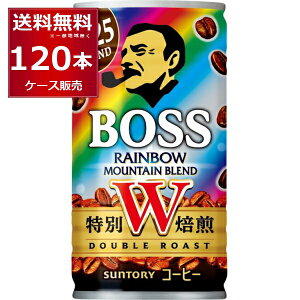 Tg[ {X BOSS ʃR[q[ C{[}Ee 185ml×120{(4P[X)yꕔn͏z