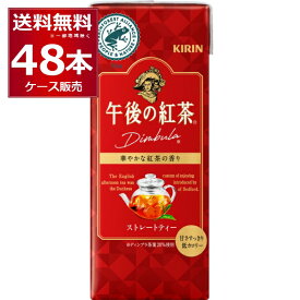 キリン 午後の紅茶 ストレート 250ml×48本(2ケース)【送料無料※一部地域は除く】