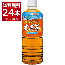 伊藤園 健康ミネラルむぎ茶 600ml×24本(1ケース) 【送料無料※一部地域は除く】