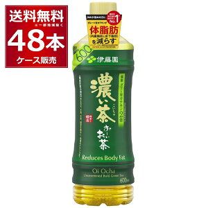 伊藤園 お〜いお茶 濃い茶 600ml×48本(2ケース)【送料無料※一部地域は除く】
