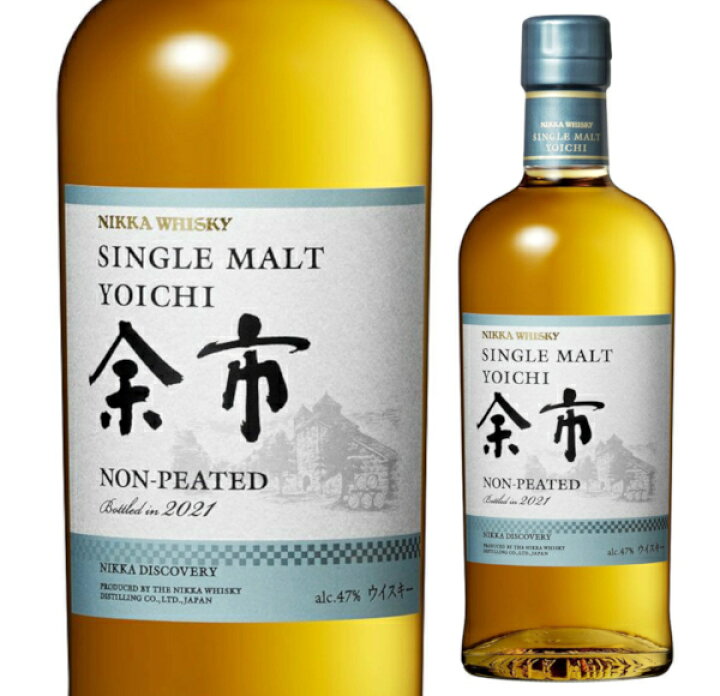 楽天市場】ニッカ シングルモルト 余市 ノンピーテッド 47度 700ml  