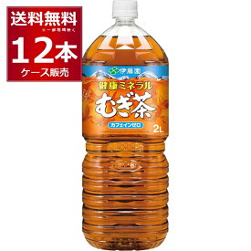 伊藤園 健康ミネラルむぎ茶 2000ml×12本(2ケース) 【送料無料※一部地域は除く】