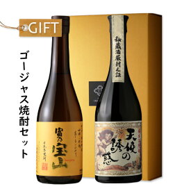 ゴージャス焼酎セット 【芋焼酎/西酒造/ギフト】【富乃宝山/天使の誘惑】【ギフト お誕生日 内祝 父の日 退職 御中元 クリスマス 御歳暮 御年賀】