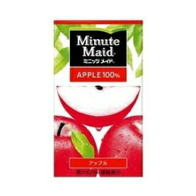 コカコーラ ミニッツメイド アップル 100% 1L 6パック 1ケース ジュース 業務用 レストラン カフェ 喫茶店 バー キッチンカー 屋台 送料無料 北海道 沖縄は送料1000円 クール便は800円加算