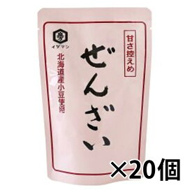 泉万 イヅマン ぜんざい 北海道産小豆使用 180g 20個入り レトルトパウチ 甘さ控えめ 食品