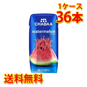 CHABAA �`���o 100% �E�H�[�^�[������ 180ml 36�{���� 1�P�[�X �������� �k�C�� ����͑���1000�~���Z ����s�� �����s�� �����w��s��