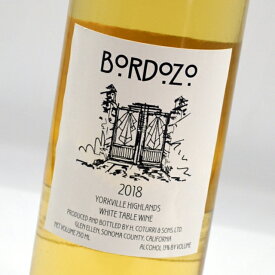 ボルドーゾ　ホワイト[2018]コットゥーリ・アンド・サンズ白ワイン・アメリカ・カリフォルニア州Bordozo WhiteH.Coturri & Sons