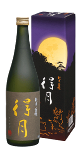 日本酒 数量限定 季節限定『朝日山 得月 純米大吟醸720ml 化粧箱入』日本酒 新潟 酒 還暦祝い お酒 ギフト 朝日酒造 プレゼント 最高 日本酒 ギフト 日本酒 純米大吟醸 日本酒 お誕生日 プレ