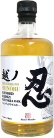 ウィスキー 越ノ忍 ブレンデッドウイスキー 白 40度 700ml 忍蒸留所 新潟市 ジャパニーズウィスキー
