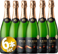■送料無料■6本まとめ買い！ノン・アルコール　スパークリングピエール・シャバンピエール・ゼロ　ブラ…