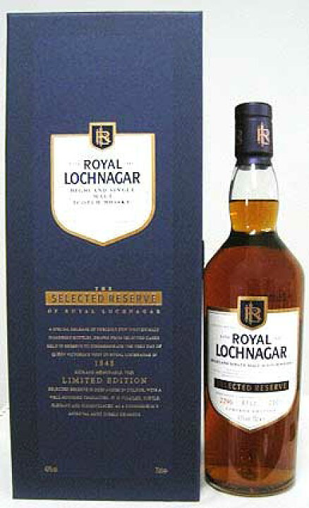 楽天市場】ロイヤルロッホナガー・セレクテッドリザーブ 43度 700ml 