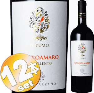 yzy1P[X12{ ܂Ƃ߂ĂzTE}c@[mCEv[@lOA}[ d@ԃC@750ml Il Pumo Negroamaro San Marzano vini S.p.A.