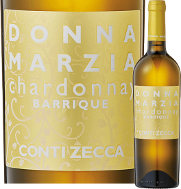ドンナ・マルツィア シャルドネ オーク樽熟成　白ワイン・辛口　ミディアム・フルボディ・中重口　750mlアジィエンダ・アグリコーラ・コンティ・ゼッカ　Azienda Agricola Conti Zecca　Donna Marzia Chardonnay Barrique
