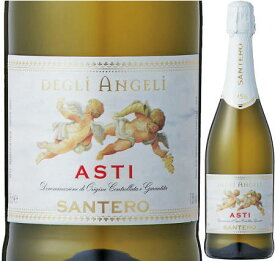 サンテロ　天使のアスティフルボトル　白・甘口スパークリング・ワイン　750ml