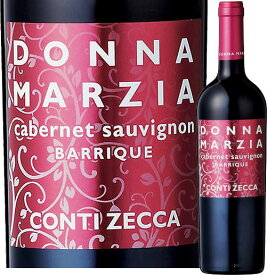 ドンナ・マルツィア カベルネ・ソーヴィニヨン オーク樽熟成　赤ワイン・辛口フルボディ・重口　750mlアジィエンダ・アグリコーラ・コンティ・ゼッカ　Azienda Agricola Conti Zecca　Donna Marzia Cabernet Sauvignon Barrique
