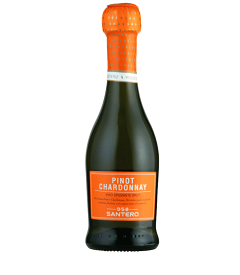 サンテロ　ピノ・シャルドネ　スパークリング【白】ベビーサイズ　200ml　辛口・スパークリング・ワイン　ピノシャルドネ　瓶形変更中