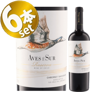 �y 6�{�܂Ƃ߂Ă������� �������� �z�f���E�X�[�� �J�x���l�E�\�[���B�j���� ���Z���o�@�r�[�j���E�f���E�y�h���K�� �t���{�f�B �d�� �ԃ��C�� 750mlVina del Pedregal SpA.Aves del sur Cabernet Sauvignon R