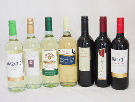 ワインセット セレクションイタリアワイン7本セット（赤3本、白4本）で750ml×7本
