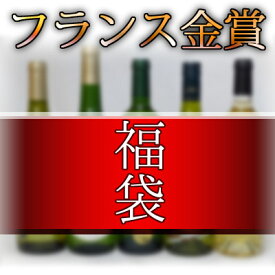 福袋 ワインセット フランス金賞受賞ワイン5本セット(赤3本、白2本)750ml×5本