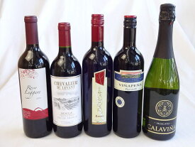 高品質ワインセット（赤4本）+スパークリングワイン（スペイン泡・白）豪華セット