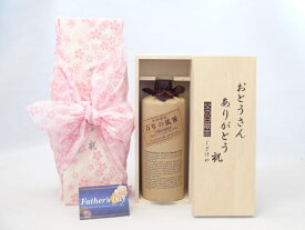【最大2000円オフクーポン11日1:59迄】父の日 ギフトセット 焼酎セット おとうさんありがとう木箱セット( 黒木本店 大麦製長期貯蔵酒 百年の孤独 720ml（宮崎県）) 父の日カード 付