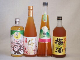 楽天スーパーセール/カラフル梅酒4本セット(芋焼酎仕込五代梅酒(鹿児島) 高千穂産梅使用熟成梅酒 手作り梅酒(宮崎県) 樽熟梅酒天空の月(大分)) 720ml×4本